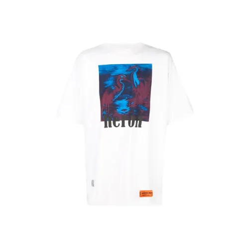 HERON PRESTON Белая Мужская Рубашка