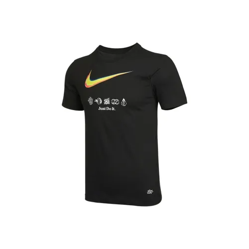 Nike Мужские черные футболки