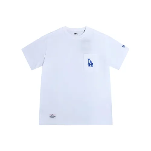 New Era Белый Унисекс Футболка