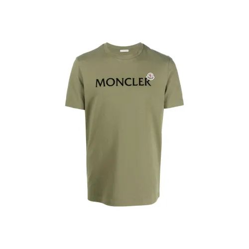 Moncler SS23 T-Shirt Мужской Зеленый