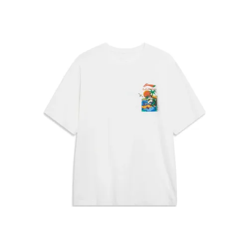 Подкладка Sports Lifestyle Collection Sports Trendy Collection T-Shirt Мужская Белая