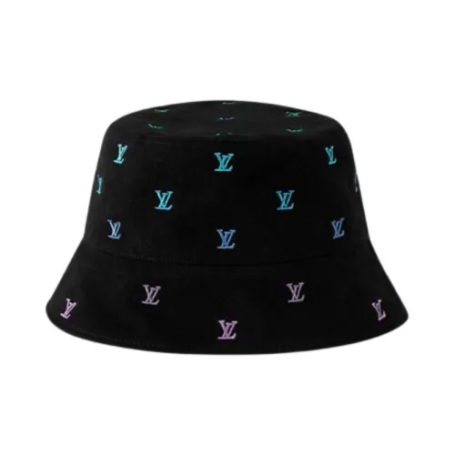 LOUIS VUITTON Мужские хлопковые панамы Черные