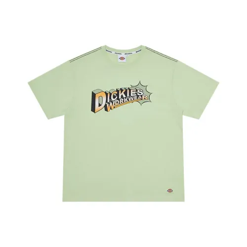 Dickies SS22 T-Shirt Унисекс Light Желтый Зеленый