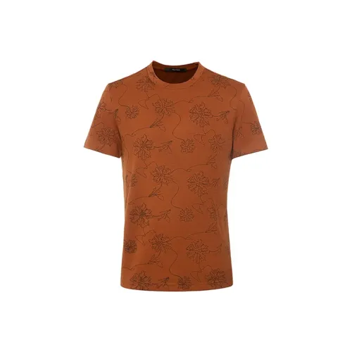 DAVID NAMAN SS22 T Рубашка Мужская Оранжевая