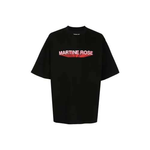 MARTINE ROSE Черная унисекс футболка