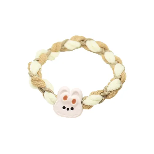 QIANFANGDAHUANGYE Ткань Резинка для волос Женская