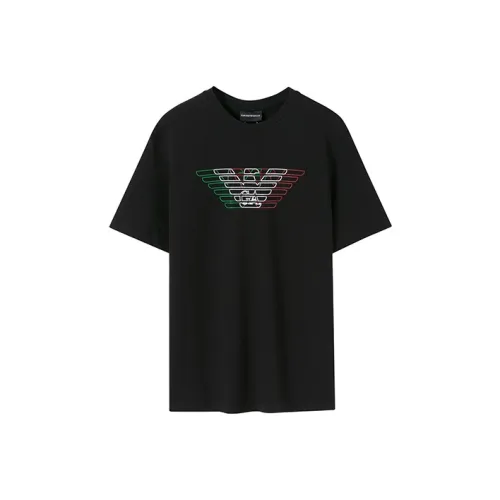 EMPORIO ARMANI Черные Мужские T-Рубашки