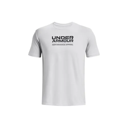 Under Armour T-Shirt Мужской Ореоловый Серый