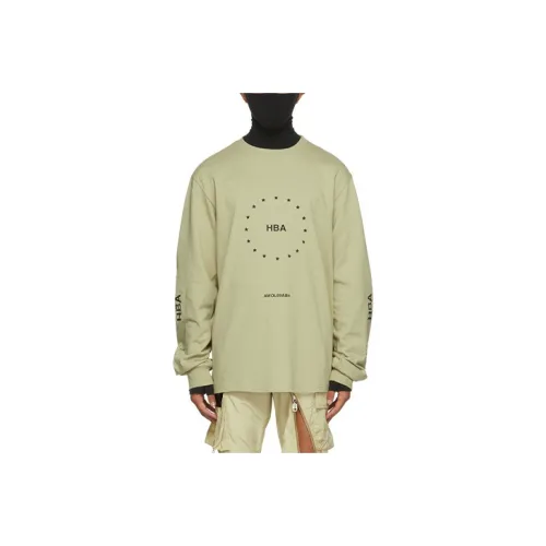 Hood By Air Хаки Мужская T-Рубашка