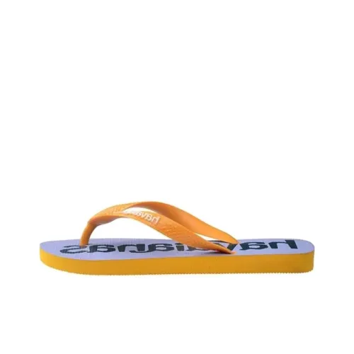 Havaianas Устойчивые к истиранию Шлепанцы Унисекс Желтый Фиолетовый