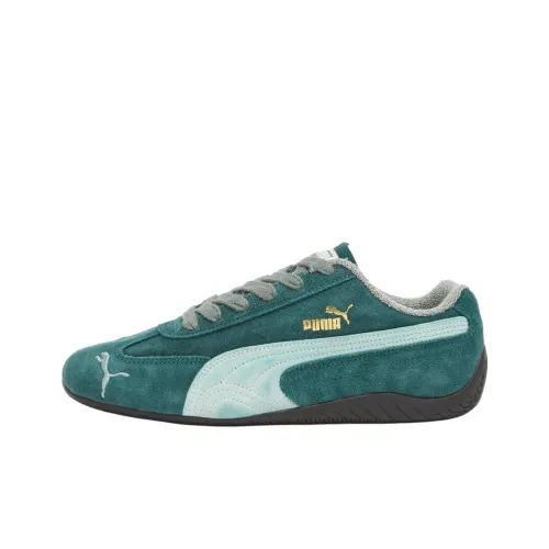 PUMA Speedcat Износостойкий Низкий Топ Повседневная Обувь Унисекс Зеленый