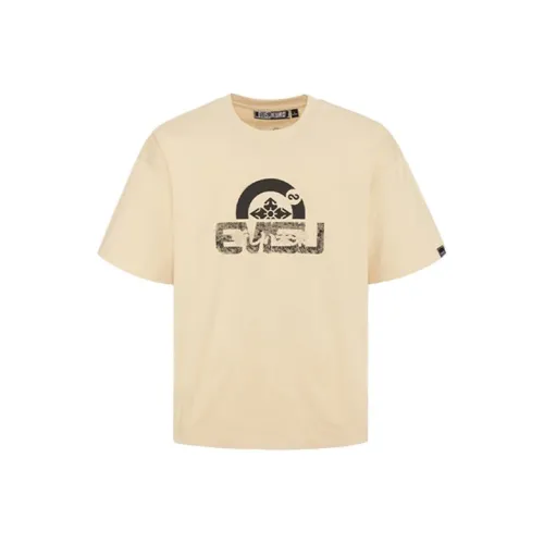 EVISU Абрикос Мужская T-Рубашка