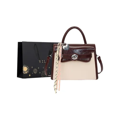 Yi Brigade ПУ (полиуретан) Сумка Женская Экрю Розовый Зеленый Черный