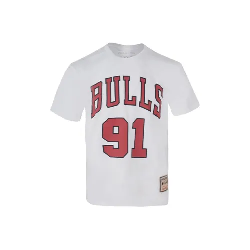 MITCHELL NESS Комплект с короткими рукавами футболка унисекс белый