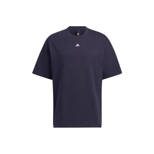 Adidas Blue Men's T-Shirts Adidas Синий Мужские Футболки