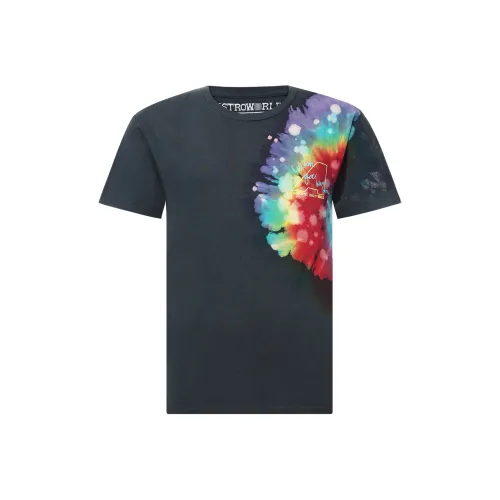 TRAVIS SCOTT Синие Унисекс Футболки