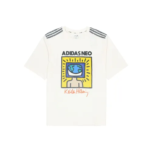 ADIDAS NEO x KAISIHALIN LIANMINGKUAN Т-рубашка Мужская Экрю