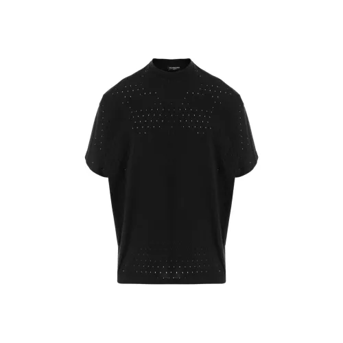 Balenciaga Мужские черные футболки