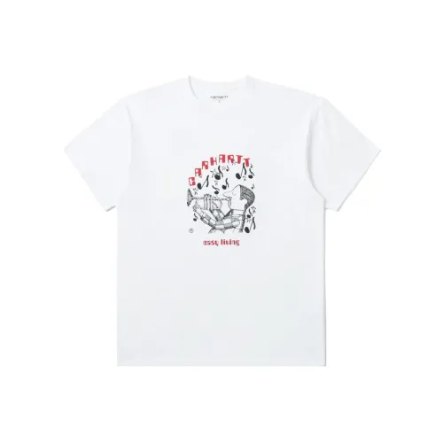 Carhartt WIP SS23 Белый Мужской T-Рубашки