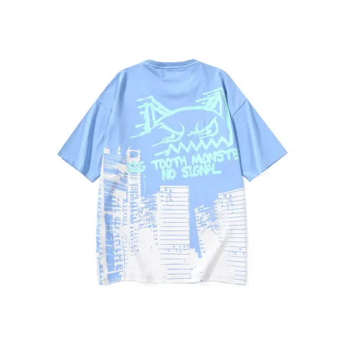 BT Прямой крой рукав длиной до локтя футболка унисекс