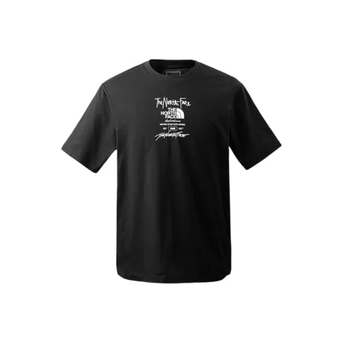 The North Face Летние Открытые Исследования Черная Унисекс Футболка
