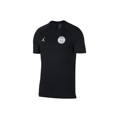 Jordan Air Jordan X PSG Тренировки T-рубашка Унисекс Черный