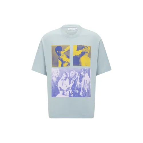 Calvin Klein T-Shirt Унисекс Синий