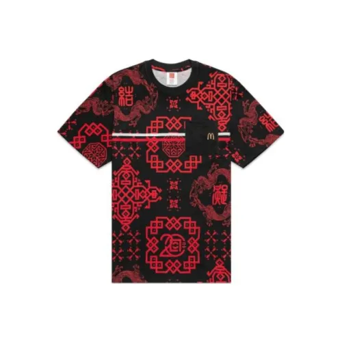 CLOT x McDonald's CLOT X McDonald's Co Бренд T-Shirt Унисекс Черный