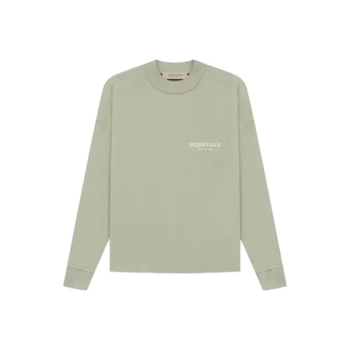 Fear Of God Essentials SS22 T-Shirt Мужской Серый Зеленый