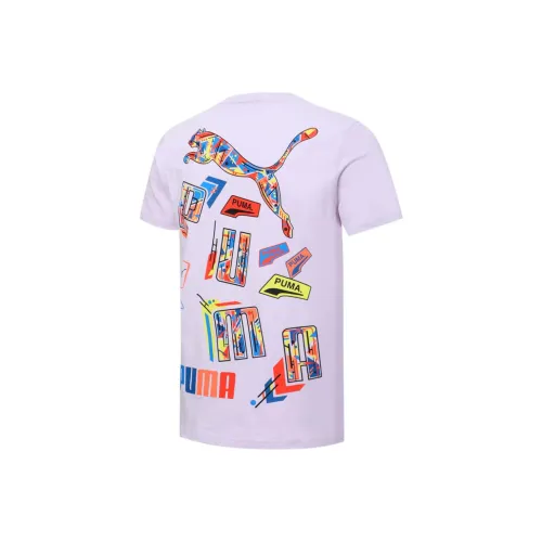PUMA T-Shirt Унисекс Light Purple