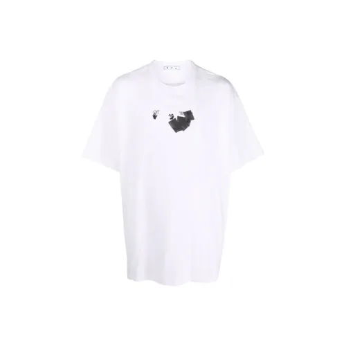 Off Белый FW21 Белый Мужская T-рубашка