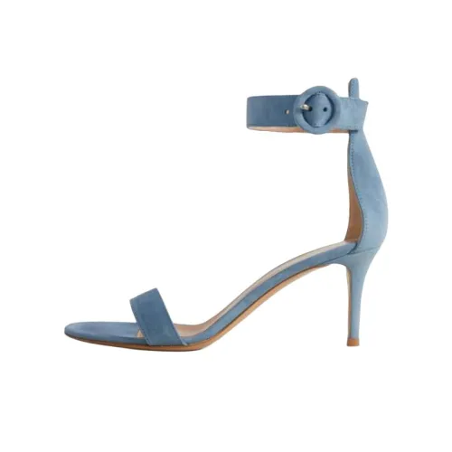 GIANVITO ROSSI Portofino One Ремешок Сандалии 7 см Женские Синие