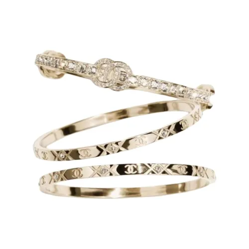 CHANEL Металл Браслеты Унисекс Золото