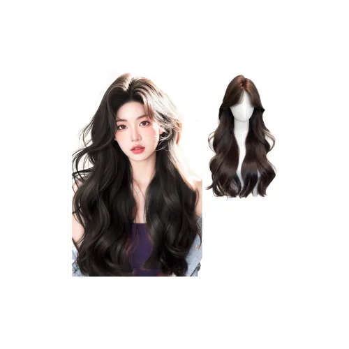 MUYAN Большая волна Длинные кудрявые волосы с объемной короной парики