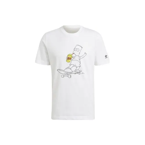 Adidas Originals x The Simpsons T-Shirt Мужской Белый