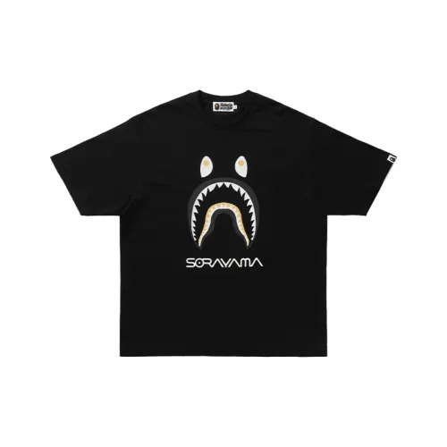 A BATHING APE x HAJIME SORAYAMA Shark Series рубашка мужская