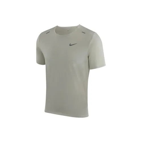 nike Бег T-Shirt Мужской Светлый костный