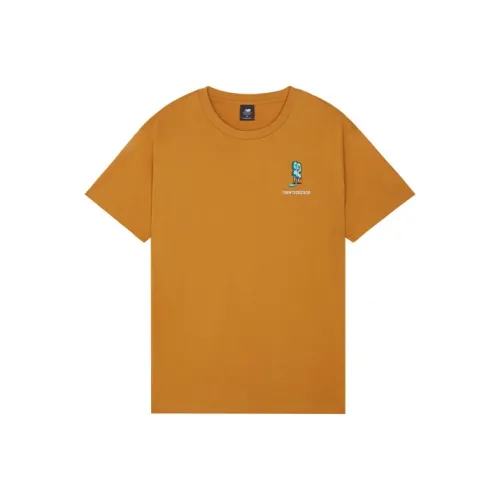 New Balance Athletic Minimize T Shirt Unisex Brown