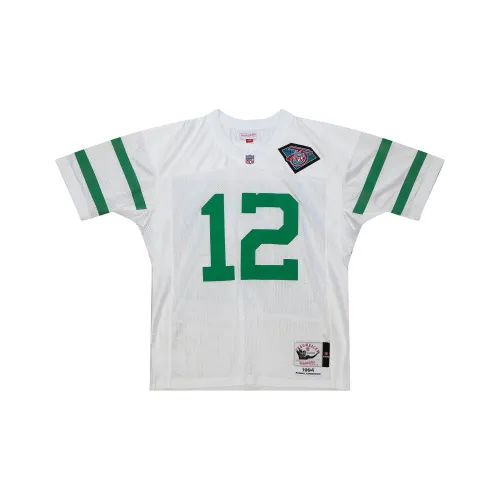 Mitchell Ness Белая Мужская Футболка