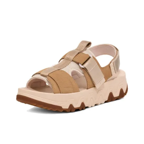 UGG Пляжные сандалии, цвет горчичный, женские