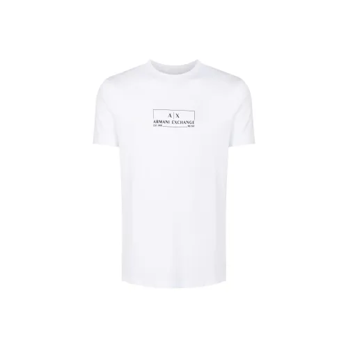 ARMANI EXCHANGE Белая Мужская Футболка