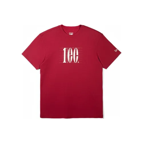 New Era Красный Унисекс Футболка