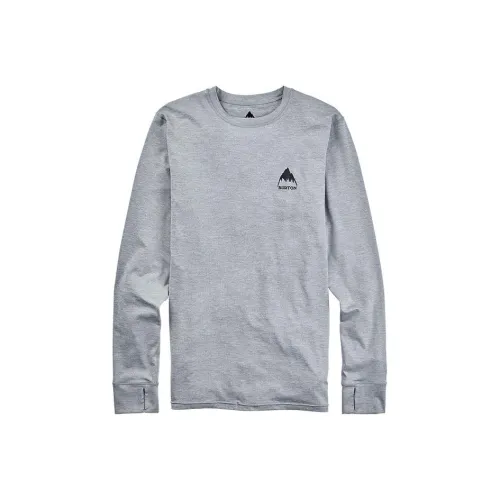 BURTON Серый Мужской T-Рубашки