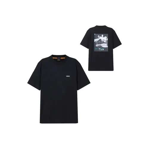 Hugo Boss Мужские Черные Рубашки
