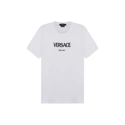 VERSACE Белые Мужские T-рубашки