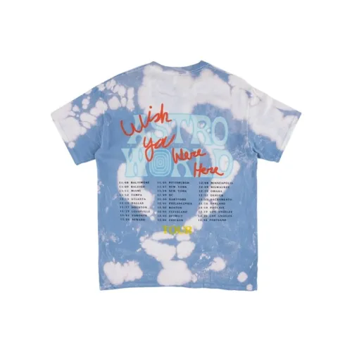 Travis Scott T-Shirt Унисекс Синий