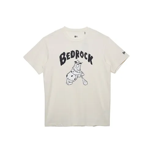 New Era SS22 T-Shirt Унисекс Айвори Белый