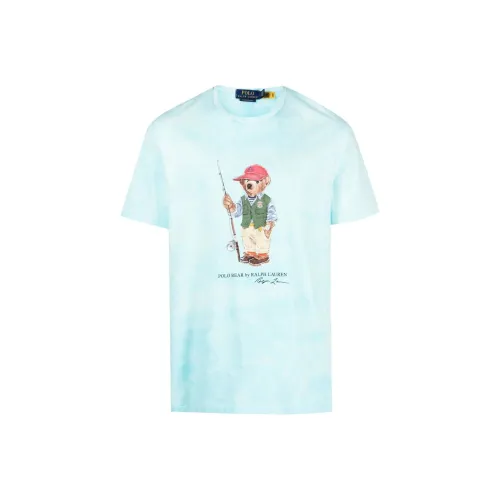 Polo Ralph Lauren SS23 T Рубашка Мужская Светло-Синяя