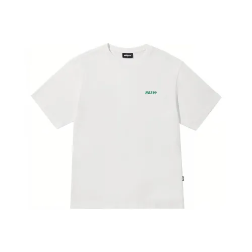 Nerdy Белая Унисекс Футболка