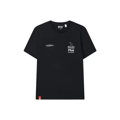 FILA Blue Men's T-Shirts FILA Синие Мужские Футболки